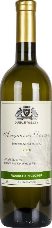 Вино Дуруджи Велі. Алазанська долина біле, н/сол 0,75л 10%